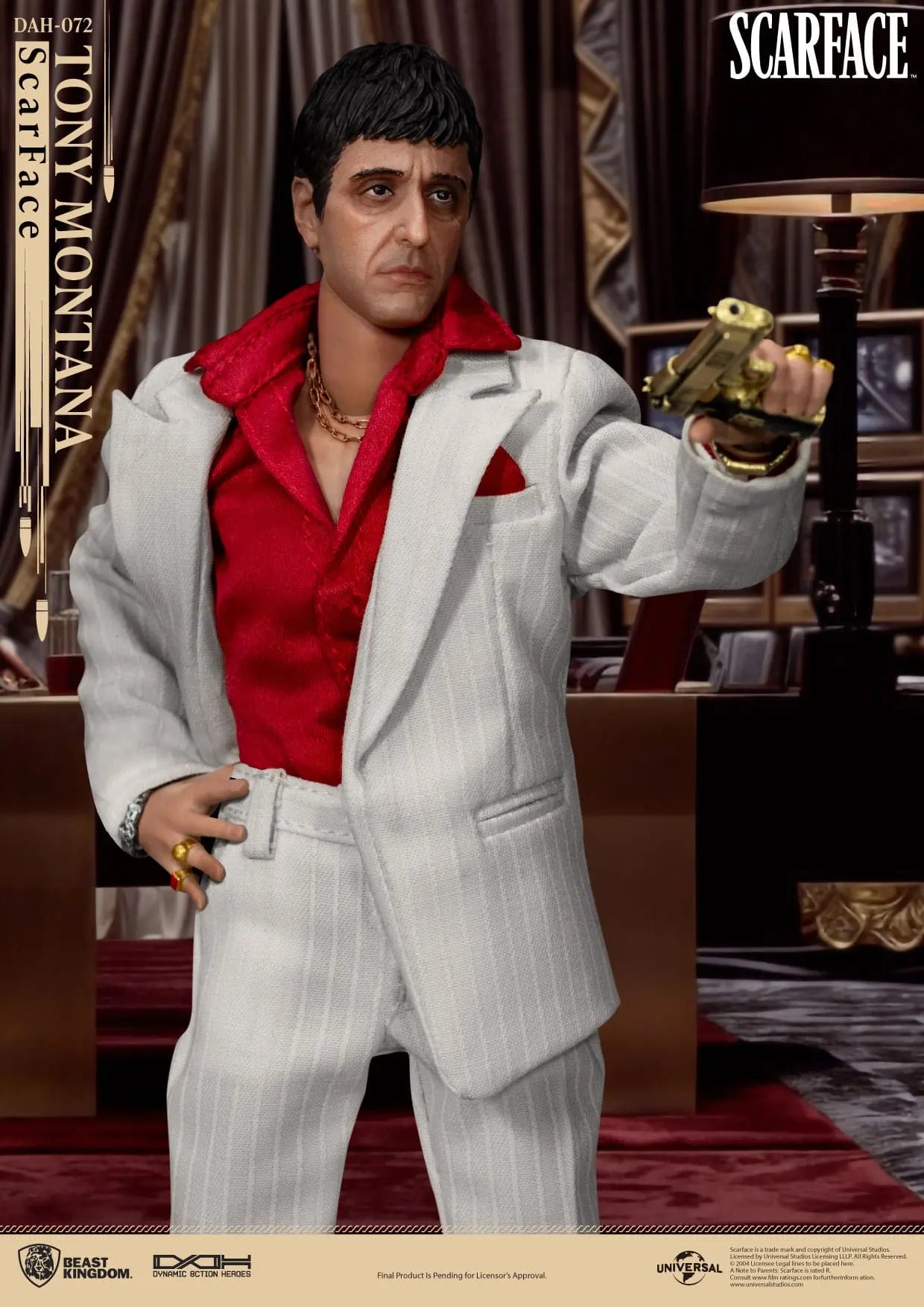 Scarface Tony Montana (1983) figurine 20cm Beast Kingdom Toys