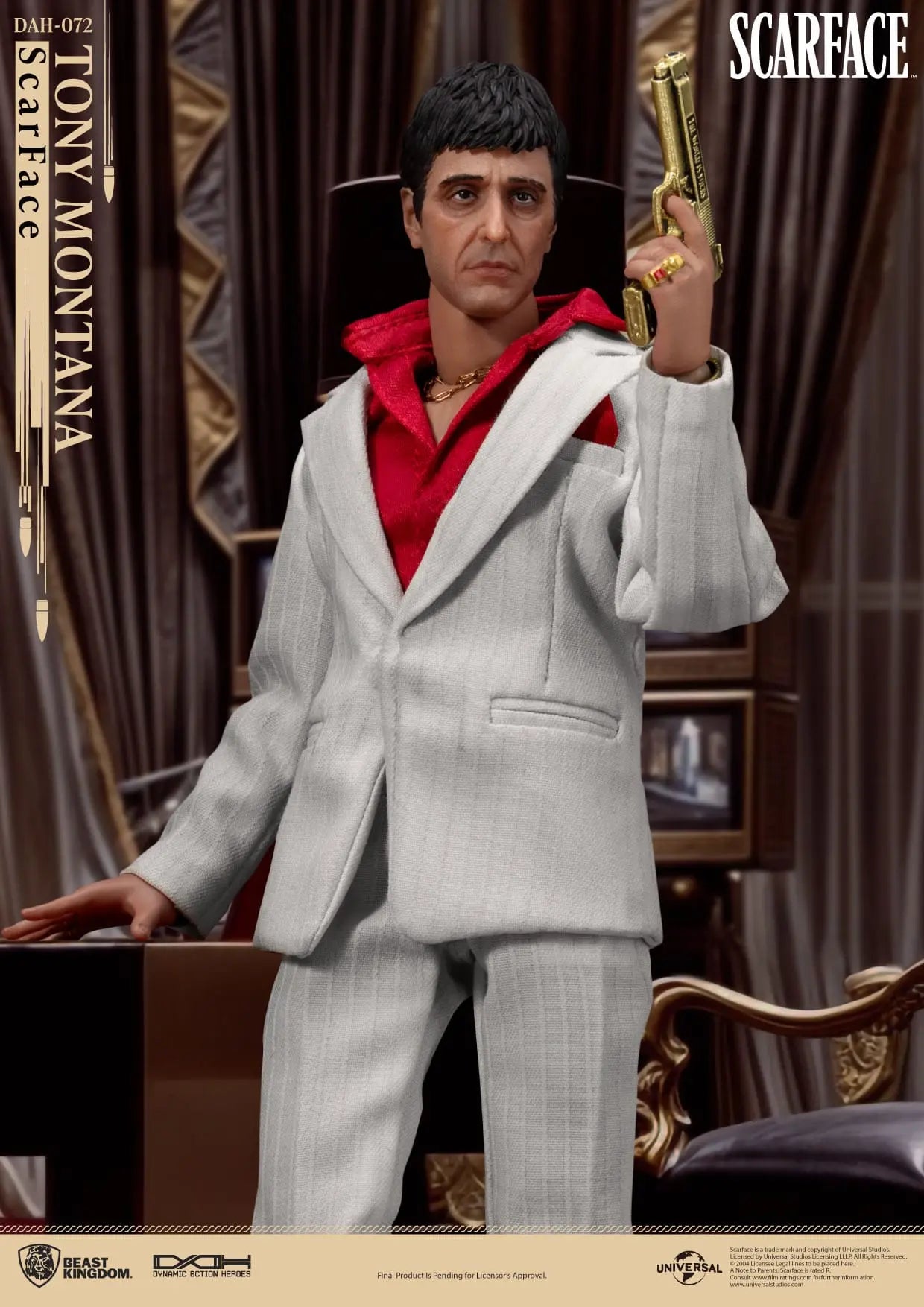 Scarface Tony Montana (1983) figurine 20cm Beast Kingdom Toys