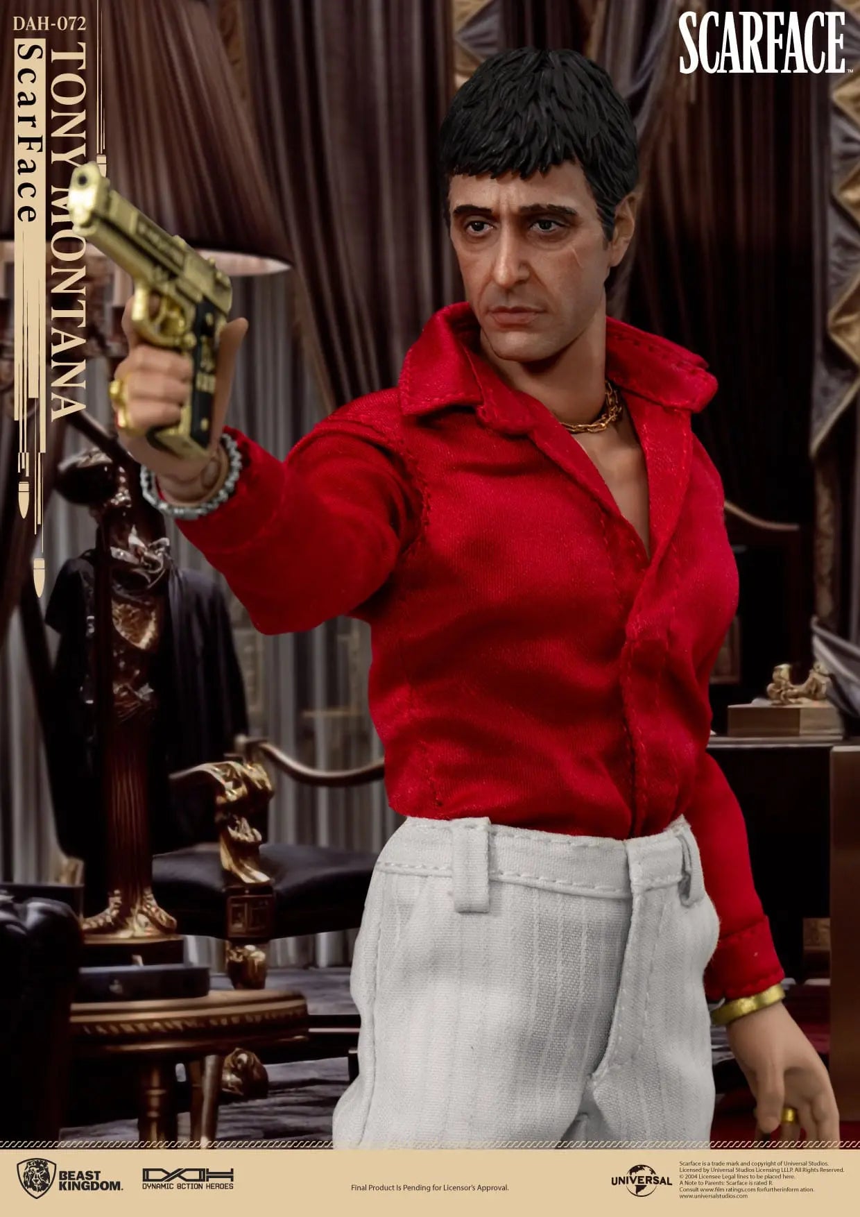 Scarface Tony Montana (1983) figurine 20cm Beast Kingdom Toys