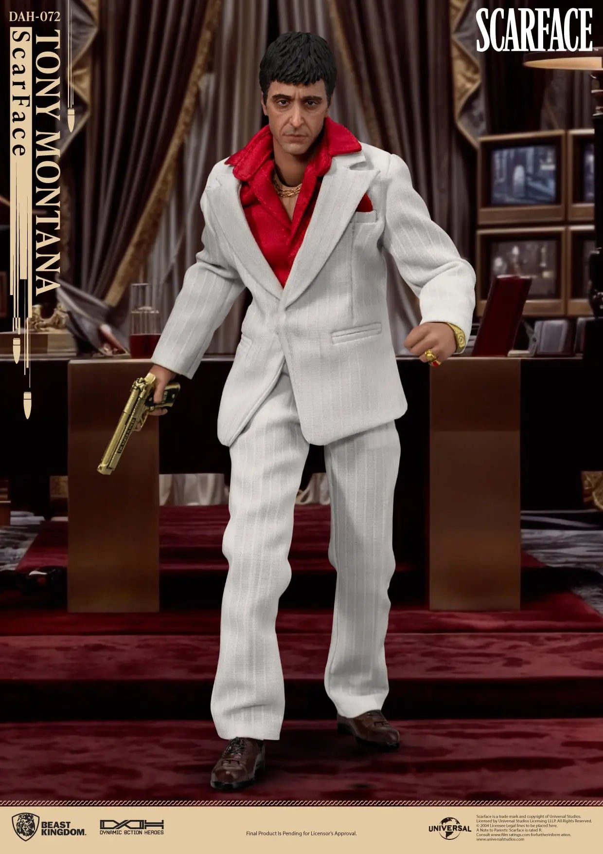 Scarface Tony Montana (1983) figurine 20cm Beast Kingdom Toys