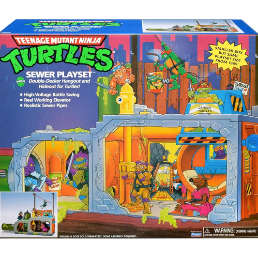 Les Tortues Ninja bâtiment Secret Sewer Lid Playset Mutant Module heo EU Exclusive 30cm Playmates
