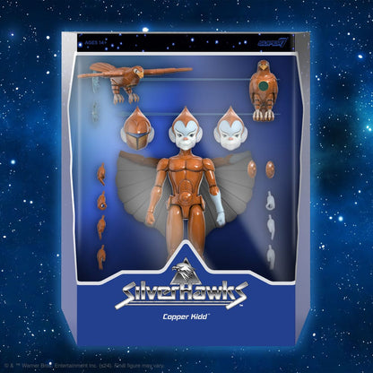 SilverHawks  Copper Kidd Wave 2 - figurine Ultimates (Cartoon Accurate) 18cm Super7