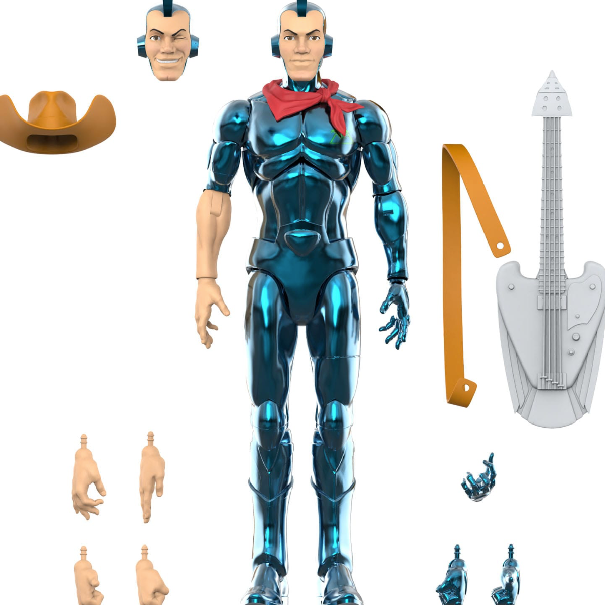 SilverHawks figurine  Bluegrass Ultimates (Toy Version - Vac Metal) 18cm Super7