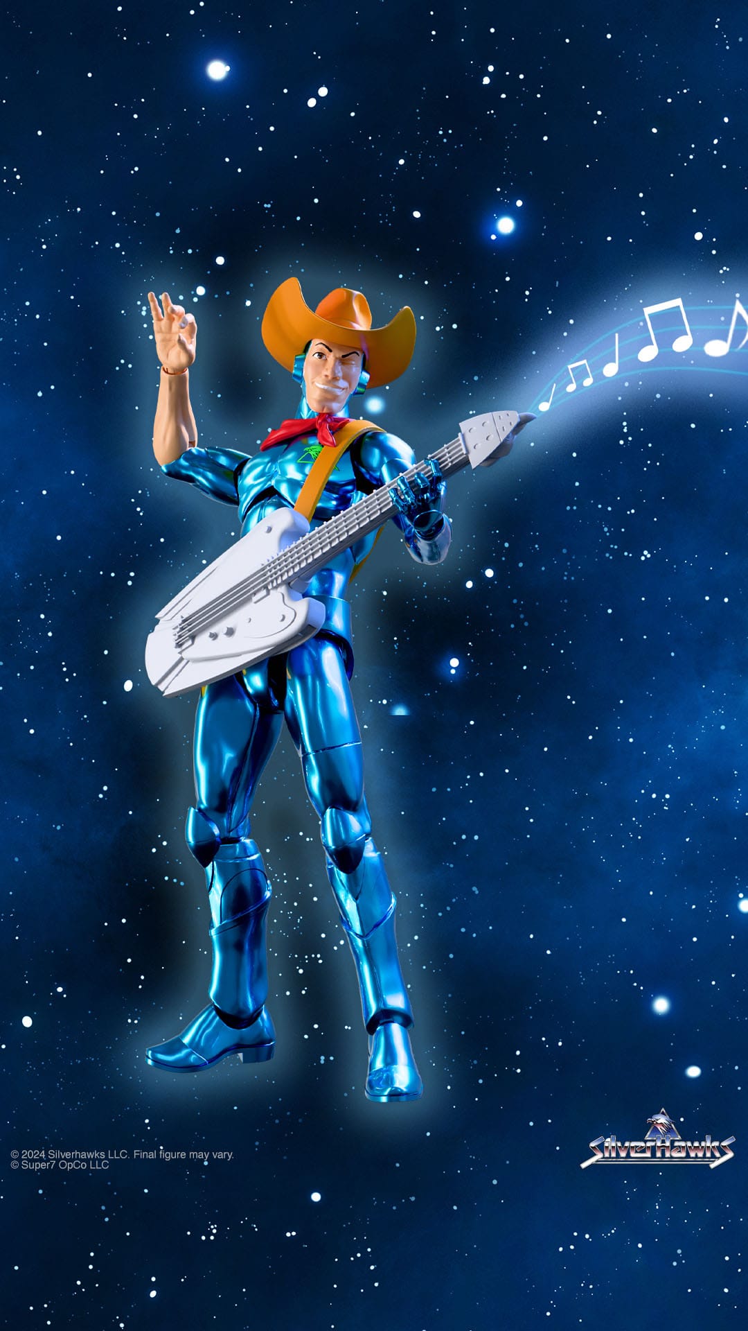 SilverHawks figurine  Bluegrass Ultimates (Toy Version - Vac Metal) 18cm Super7