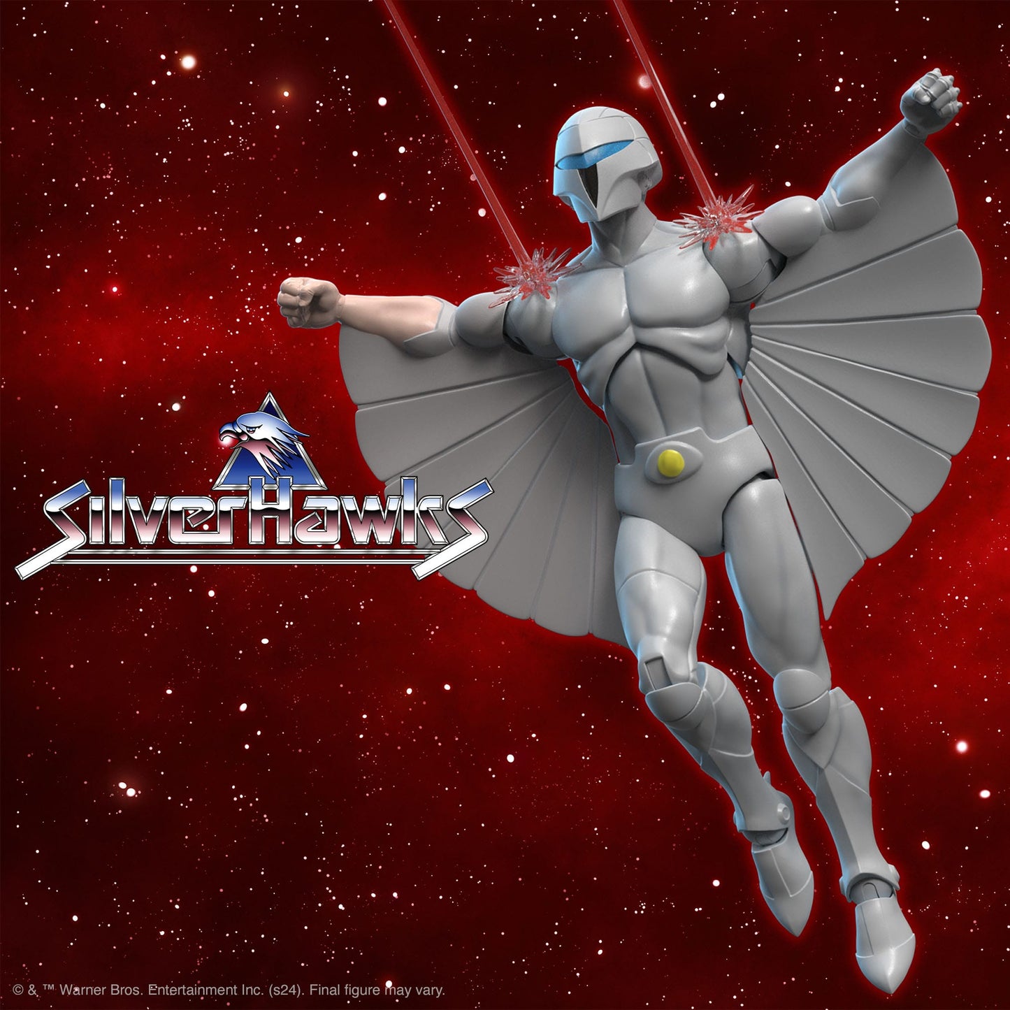 SilverHawks figurine Darkbird  Ultimates 18cm Super7