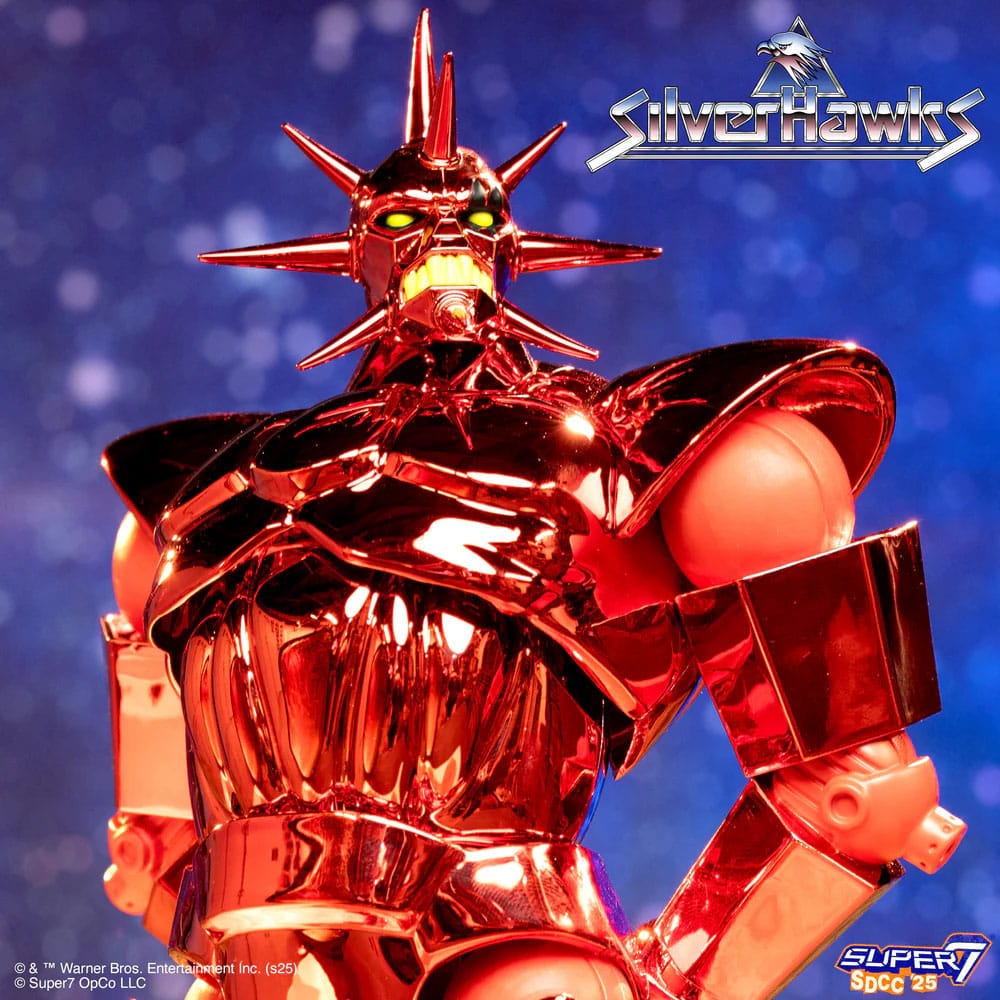 SilverHawks figurine Mon*Star Ultimates Mon*Star Metallic Vac Metal 18cm Super7