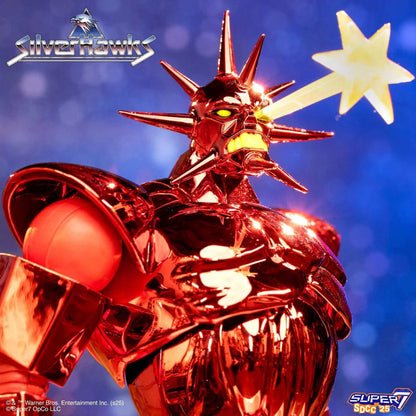 SilverHawks figurine Mon*Star Ultimates Mon*Star Metallic Vac Metal 18cm Super7