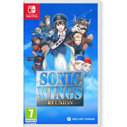 Sonic Wings Reunion Nintendo Switch RED ART GAMES