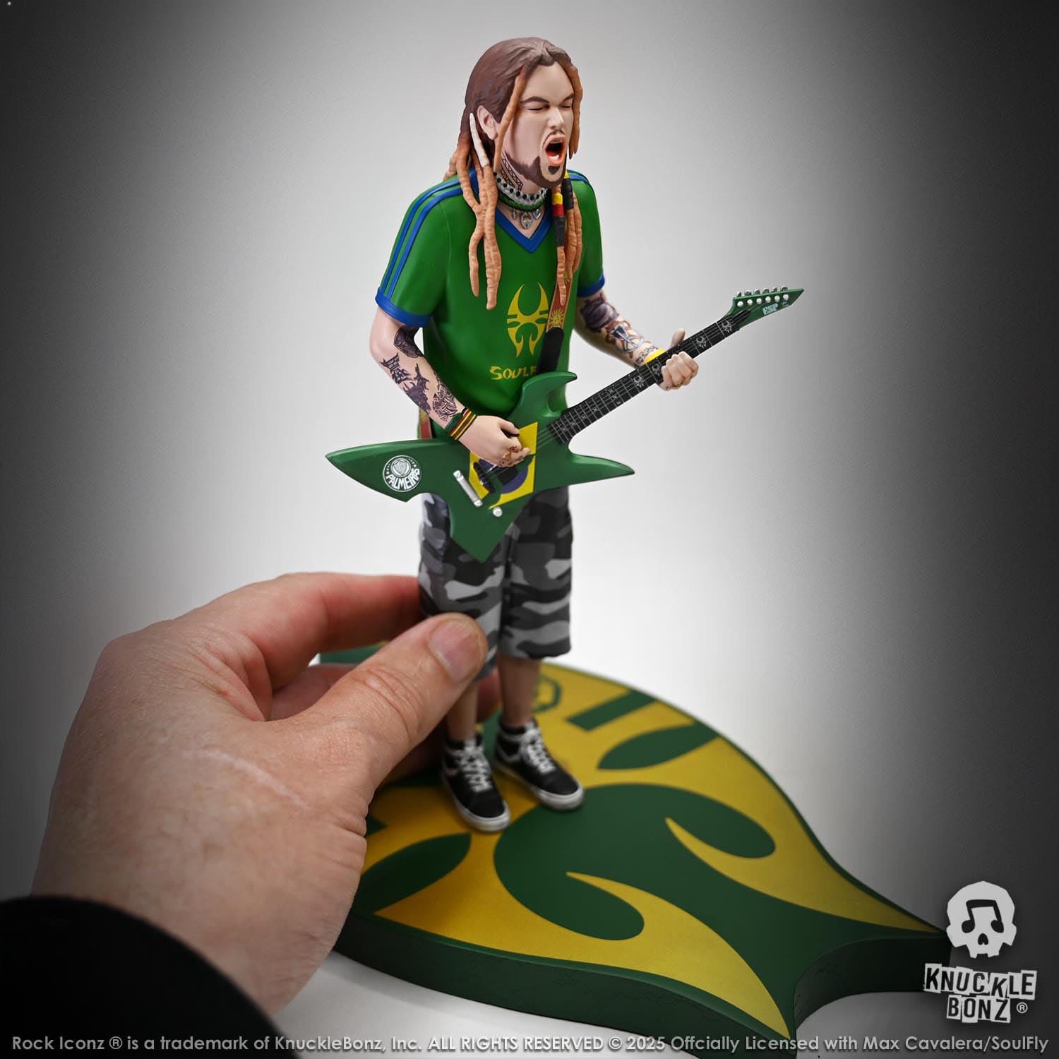 Soulfly Max Cavalera statuette Rock Iconz Max Cavalera 22cm Knucklebonz