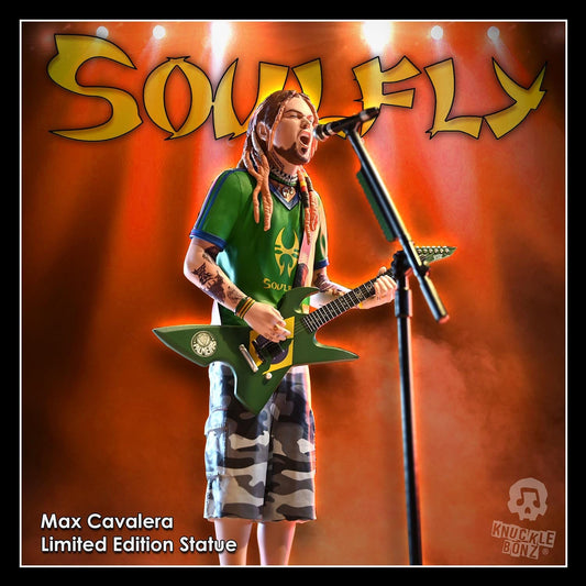 Soulfly Max Cavalera statuette Rock Iconz Max Cavalera 22cm Knucklebonz
