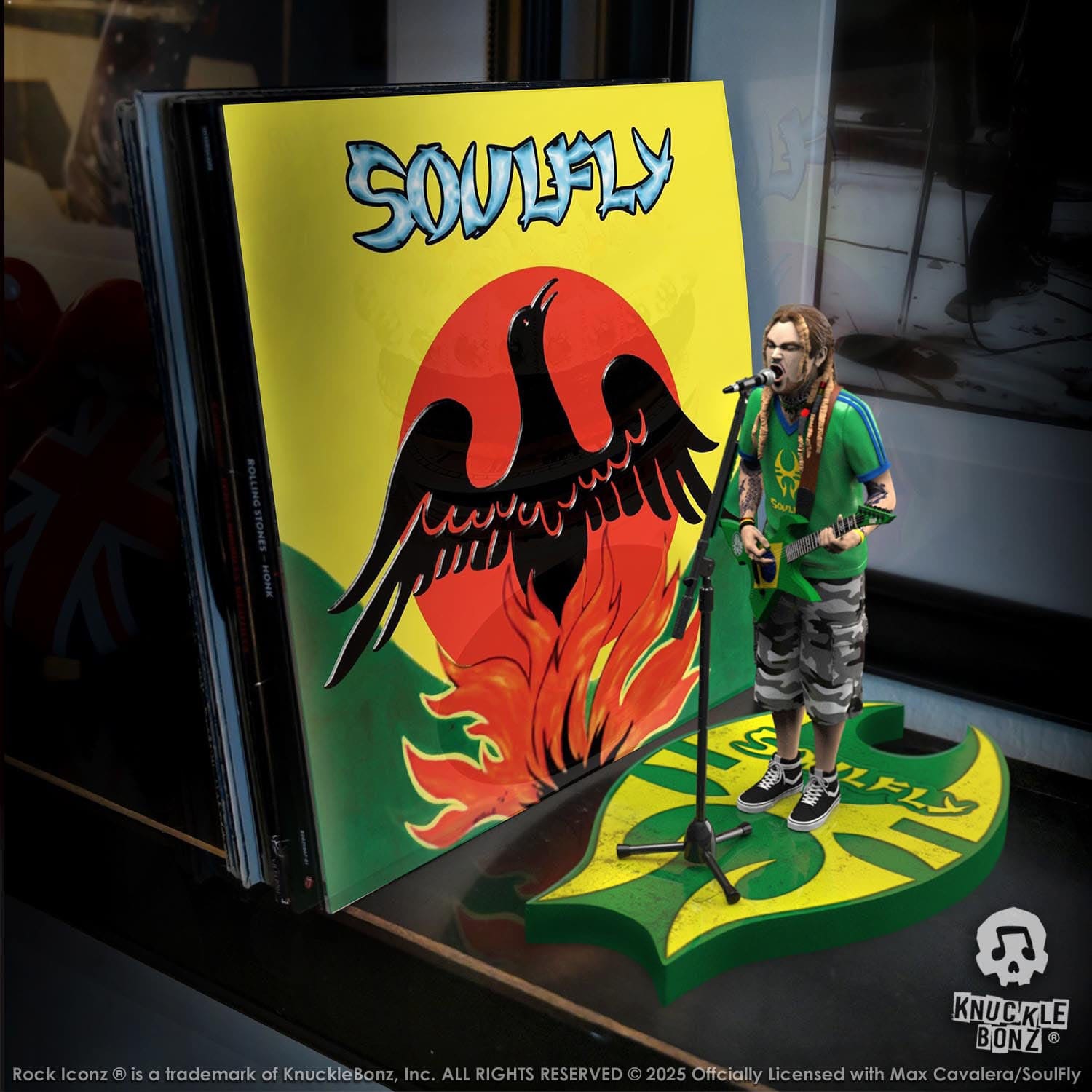 Soulfly Max Cavalera statuette Rock Iconz Max Cavalera 22cm Knucklebonz