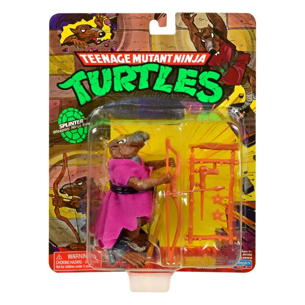 Tortues Ninja Splinter figurine Classic Mutant 10 cm Playmates/Nickelodeon