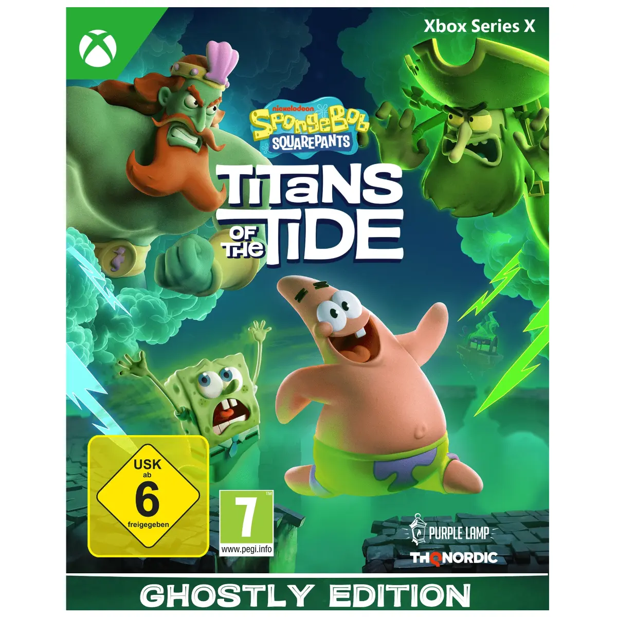 SpongeBob Titans of the Tide Ghostly Collector Edition Xbox Series X THQ NORDIC
