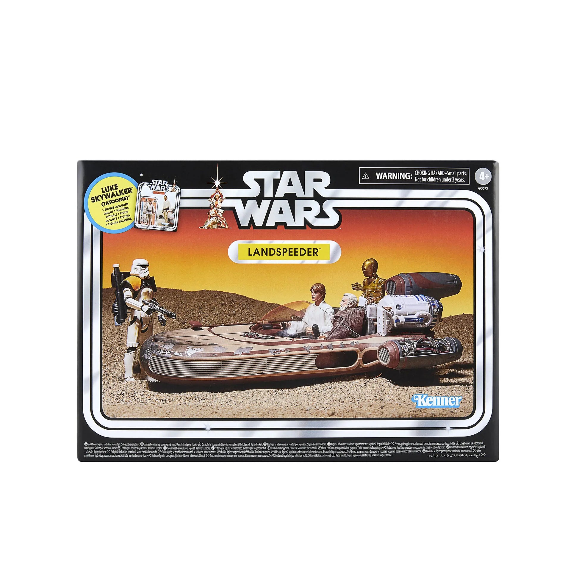 Star Wars Episode IV Vintage Collection véhicule avec figurine Landspeeder & Luke Skywalker (Tatooine) - Rue Du Retro