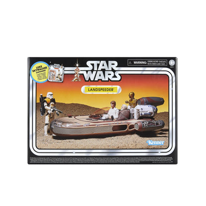 Star Wars Episode IV Vintage Collection véhicule avec figurine Landspeeder & Luke Skywalker (Tatooine) - Rue Du Retro