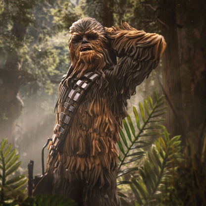 Star Wars Episode VI Chewbacca et Tokkat Art Scale Statue 1/10 22 cm Iron Studios