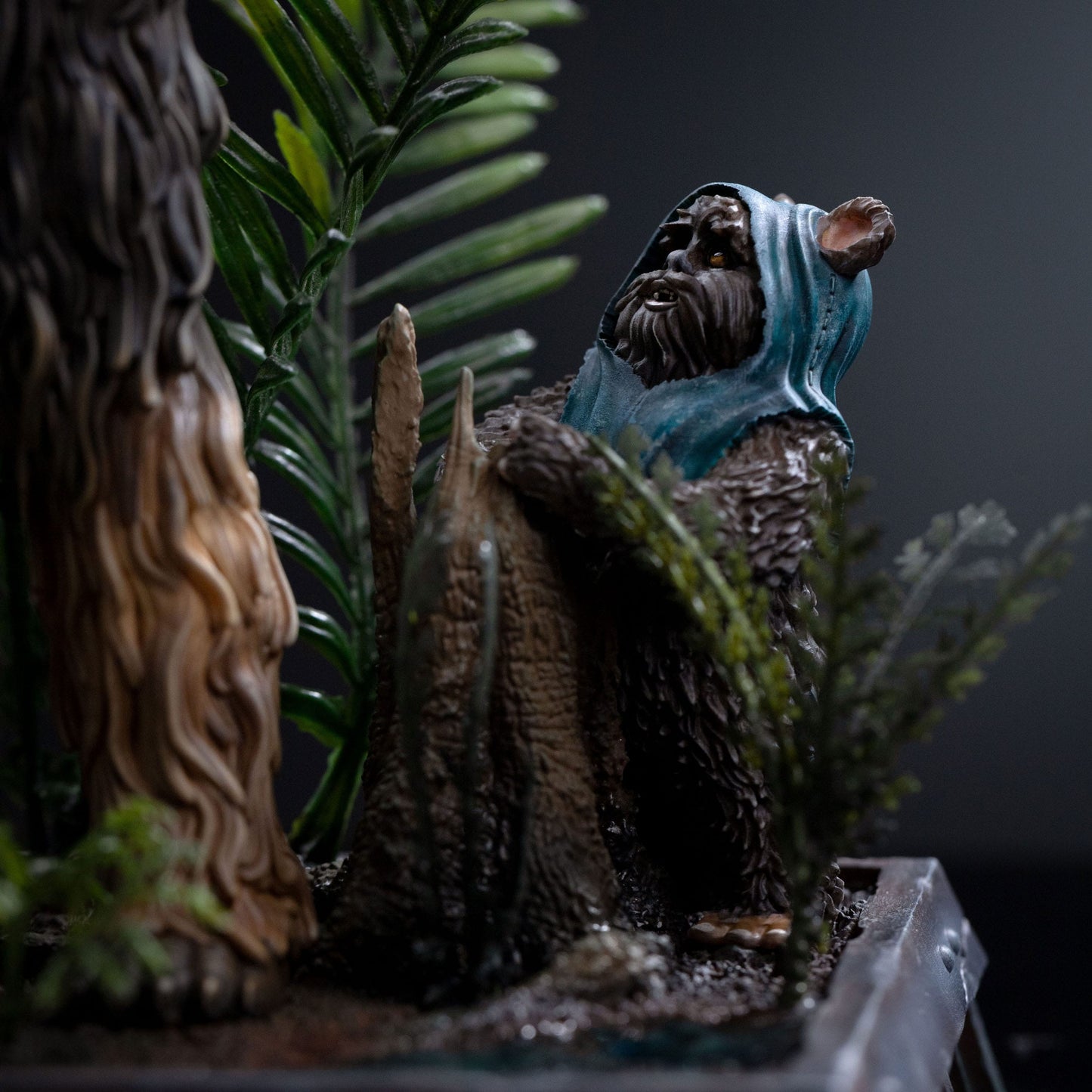 Star Wars Episode VI Chewbacca et Tokkat Art Scale Statue 1/10 22 cm Iron Studios