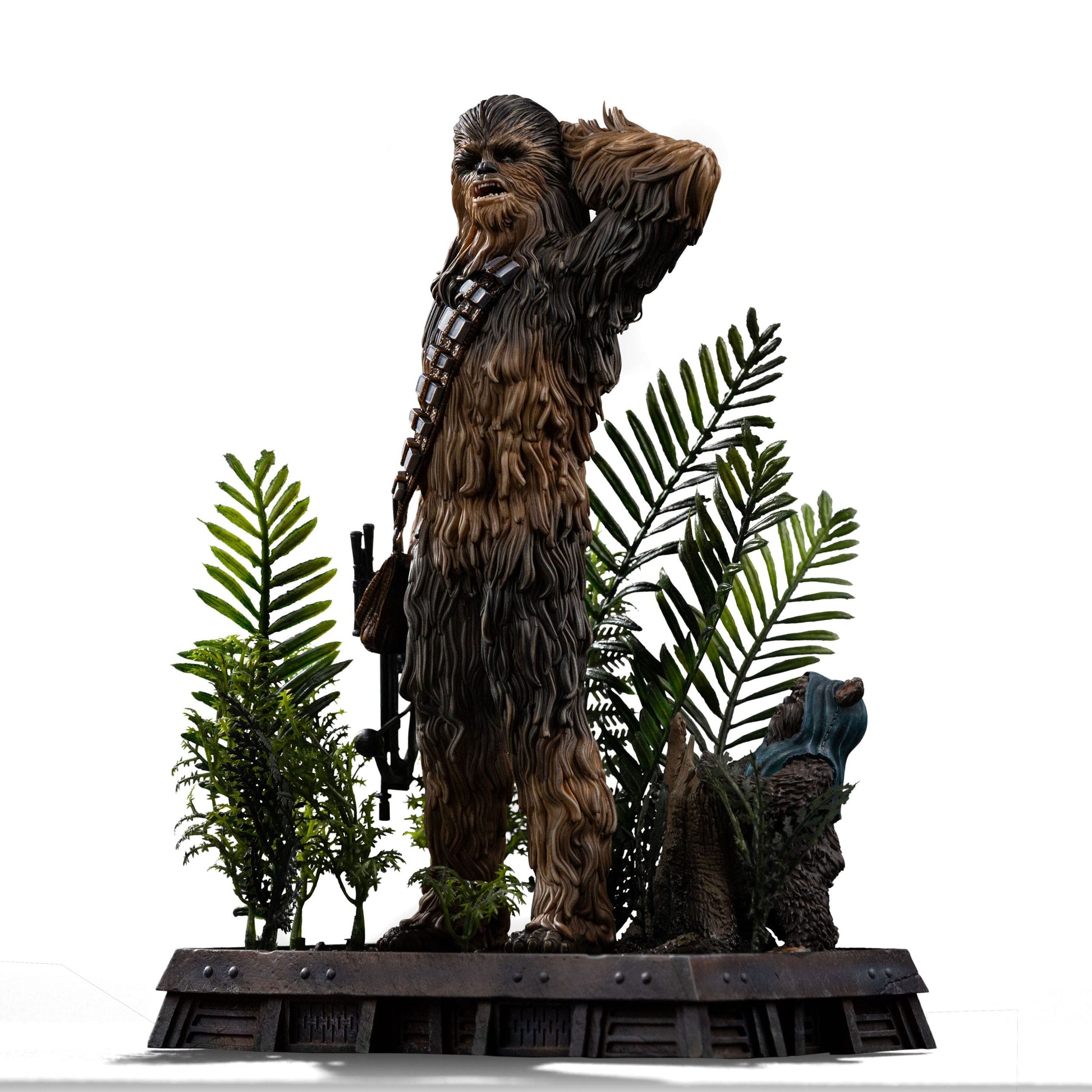 Star Wars Episode VI Chewbacca et Tokkat Art Scale Statue 1/10 22 cm Iron Studios