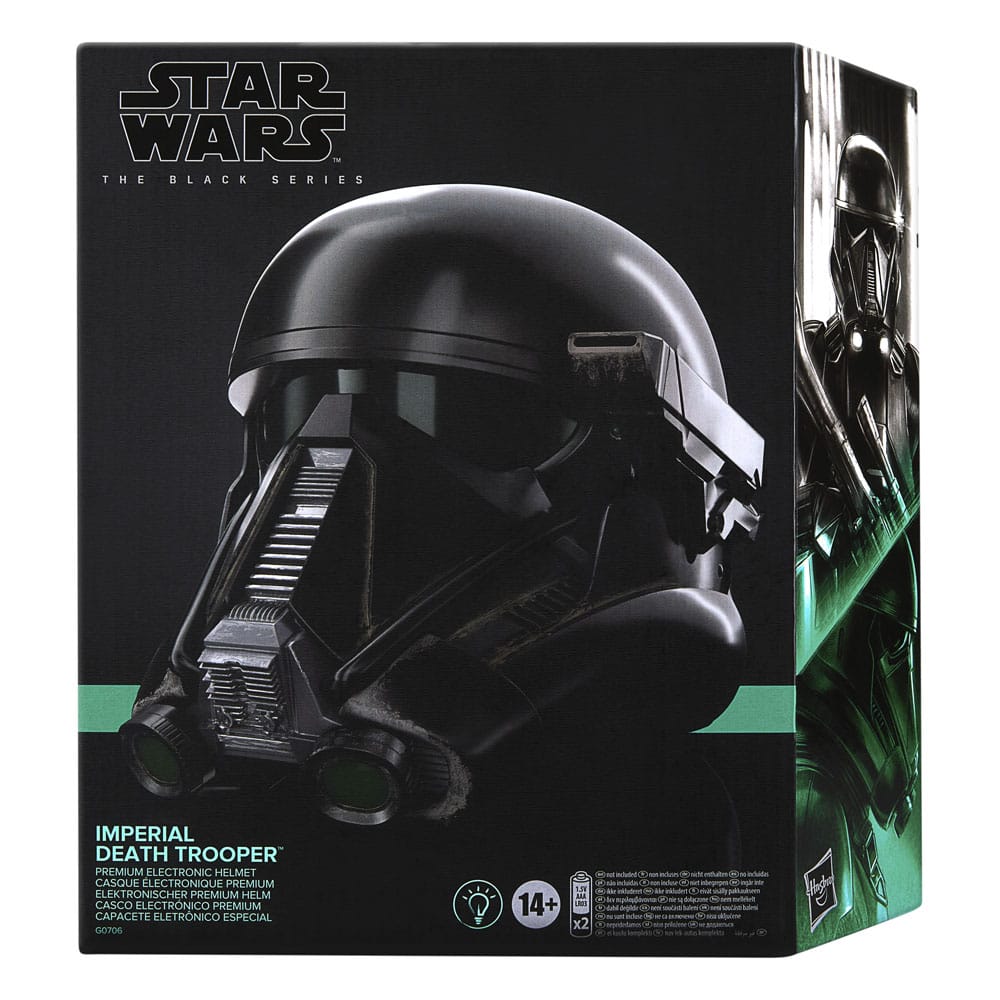 Star Wars: Rogue One Black Series casque électronique Imperial Death Trooper 1/1