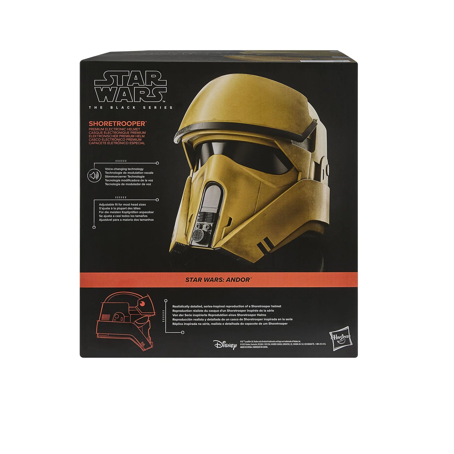 Star Wars Andor Black Series casque electronique Shoretrooper Hasbro