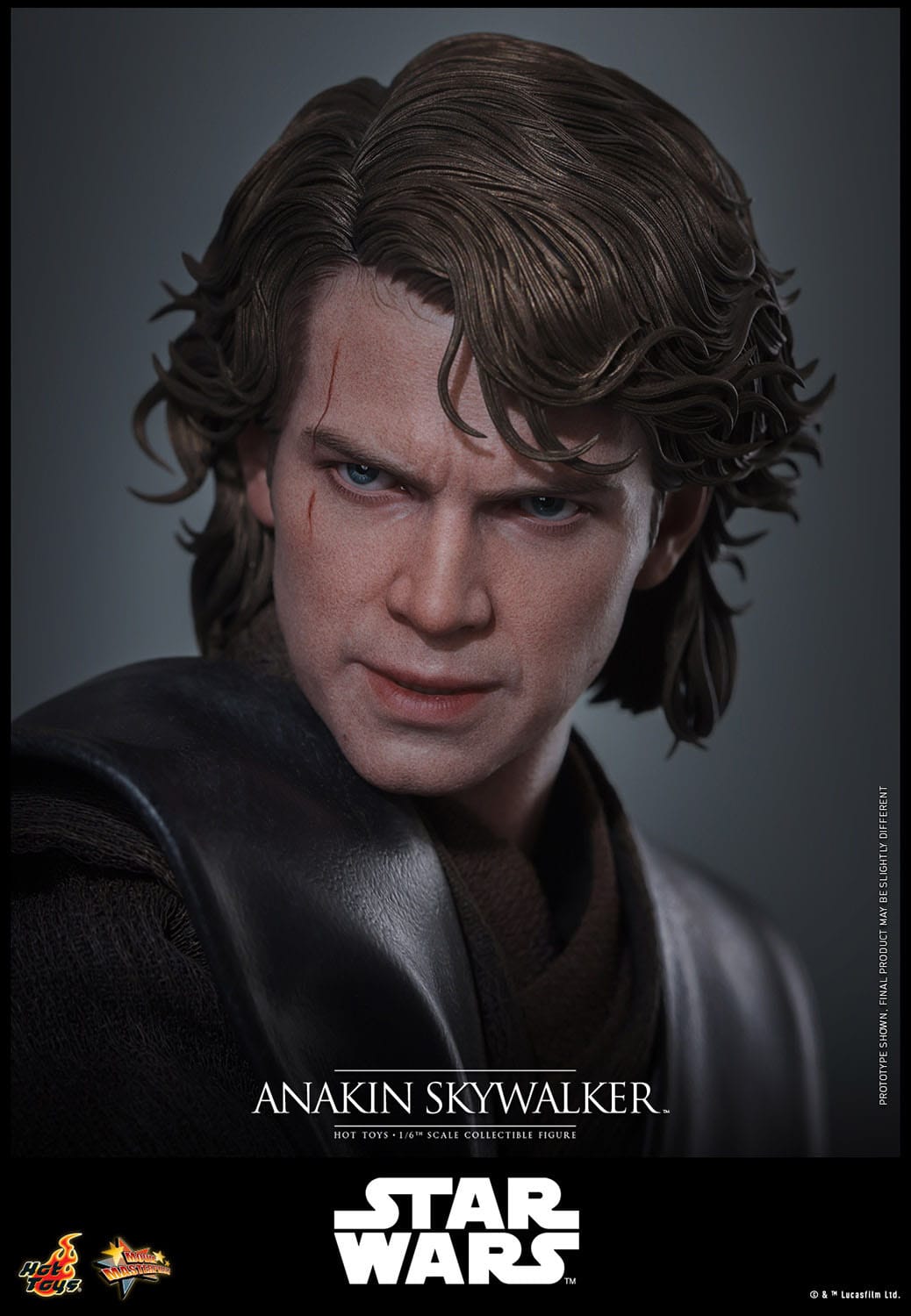 Star Wars, épisode III : La Revanche des Sith Anakin Skywalker figurine Movie Masterpiece 1/6  31 cm Hot Toys