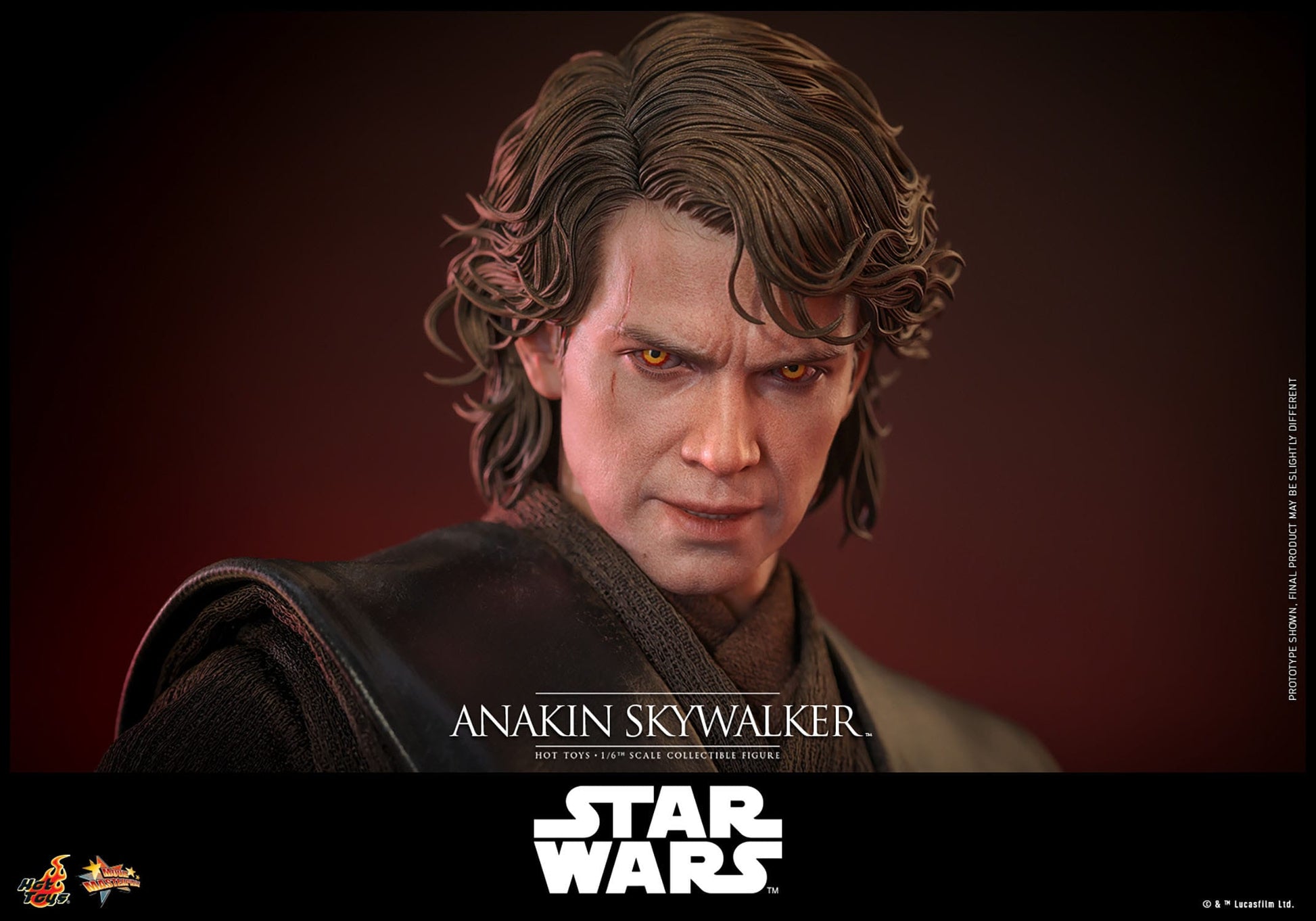 Star Wars, épisode III : La Revanche des Sith Anakin Skywalker figurine Movie Masterpiece 1/6  31 cm Hot Toys