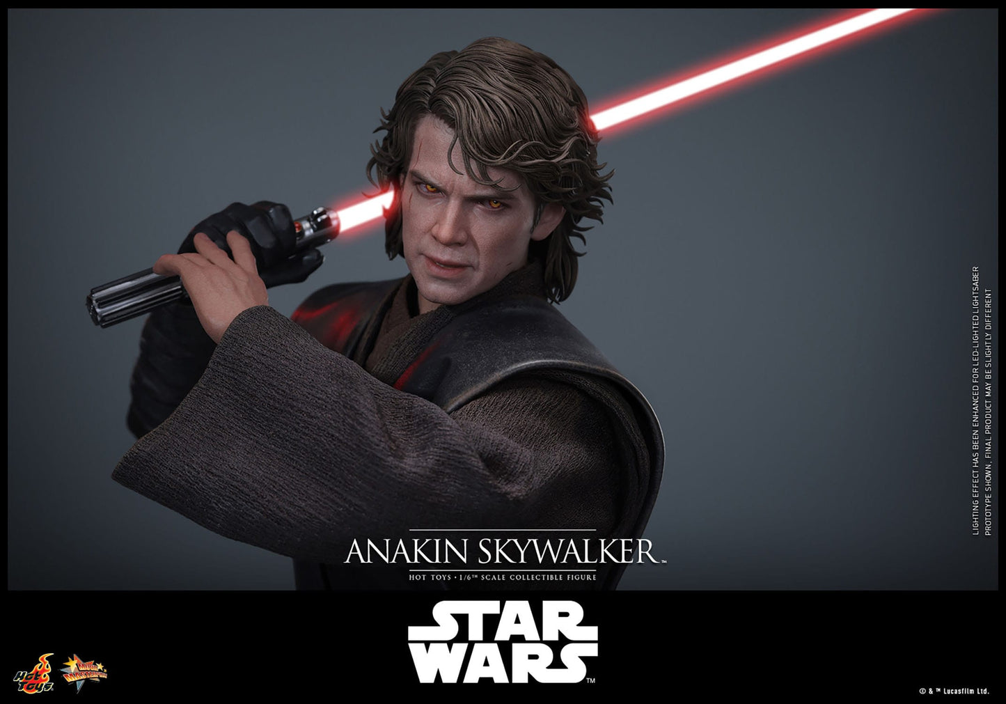 Star Wars, épisode III : La Revanche des Sith Anakin Skywalker figurine Movie Masterpiece 1/6  31 cm Hot Toys