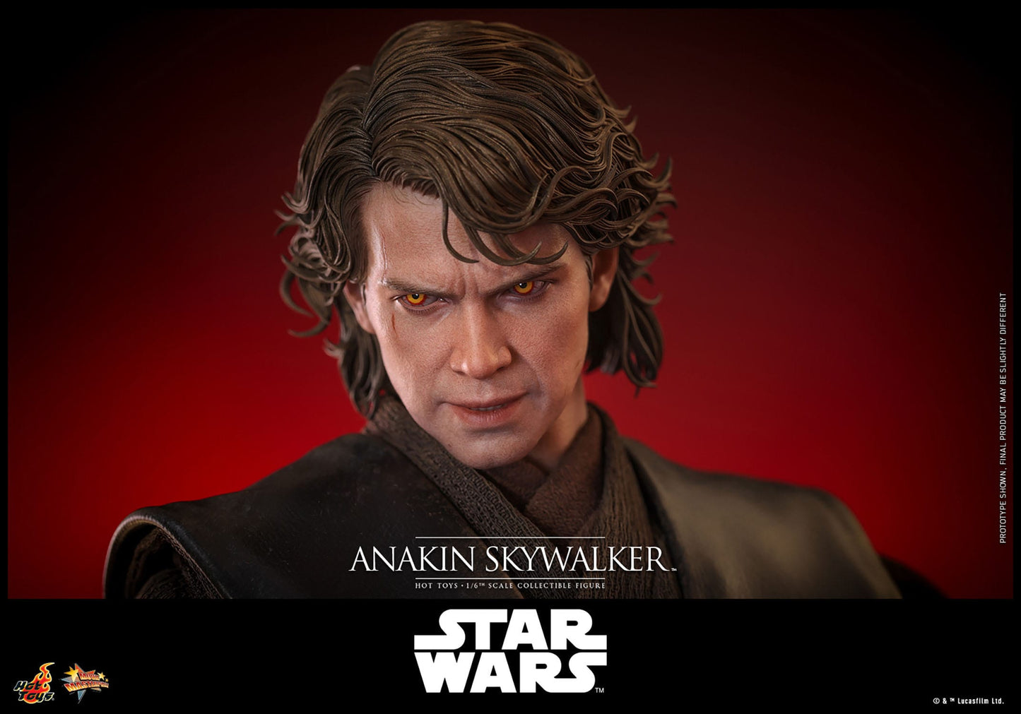Star Wars, épisode III : La Revanche des Sith Anakin Skywalker figurine Movie Masterpiece 1/6  31 cm Hot Toys