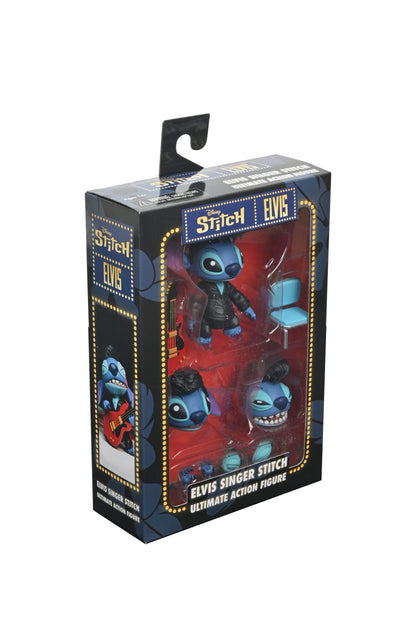 Stitch Elvis figurine Ultimate Singer Elvis Lilo et Stitch 7 cm Neca
