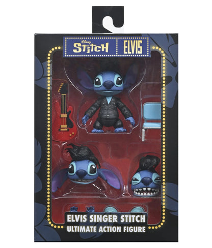 Stitch Elvis figurine Ultimate Singer Elvis Lilo et Stitch 7 cm Neca