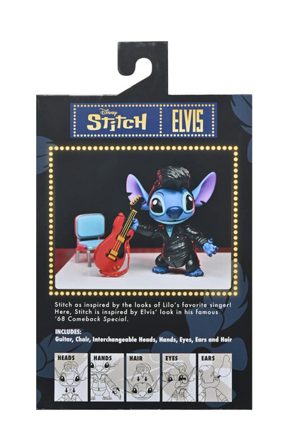 Stitch Elvis figurine Ultimate Singer Elvis Lilo et Stitch 7 cm Neca