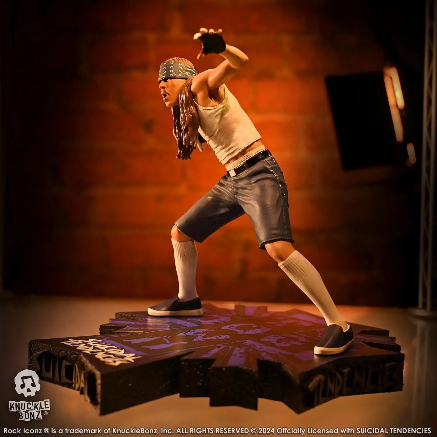 Suicidal Tendencies Mike Muir statuette Rock Iconz Mike Muir 22cm Knucklebonz