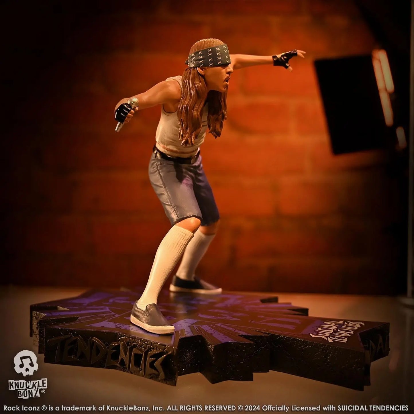 Suicidal Tendencies Mike Muir statuette Rock Iconz Mike Muir 22cm Knucklebonz