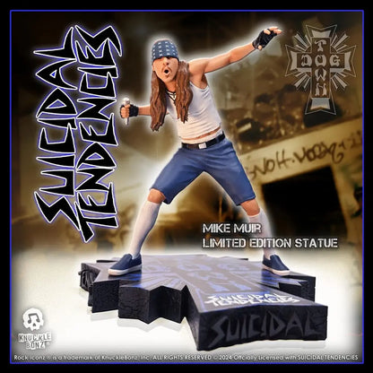 Suicidal Tendencies Mike Muir statuette Rock Iconz Mike Muir 22cm Knucklebonz
