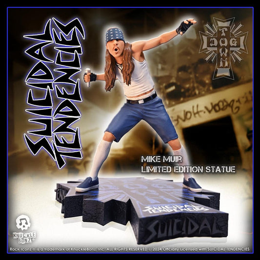 Suicidal Tendencies Mike Muir statuette Rock Iconz Mike Muir 22cm Knucklebonz