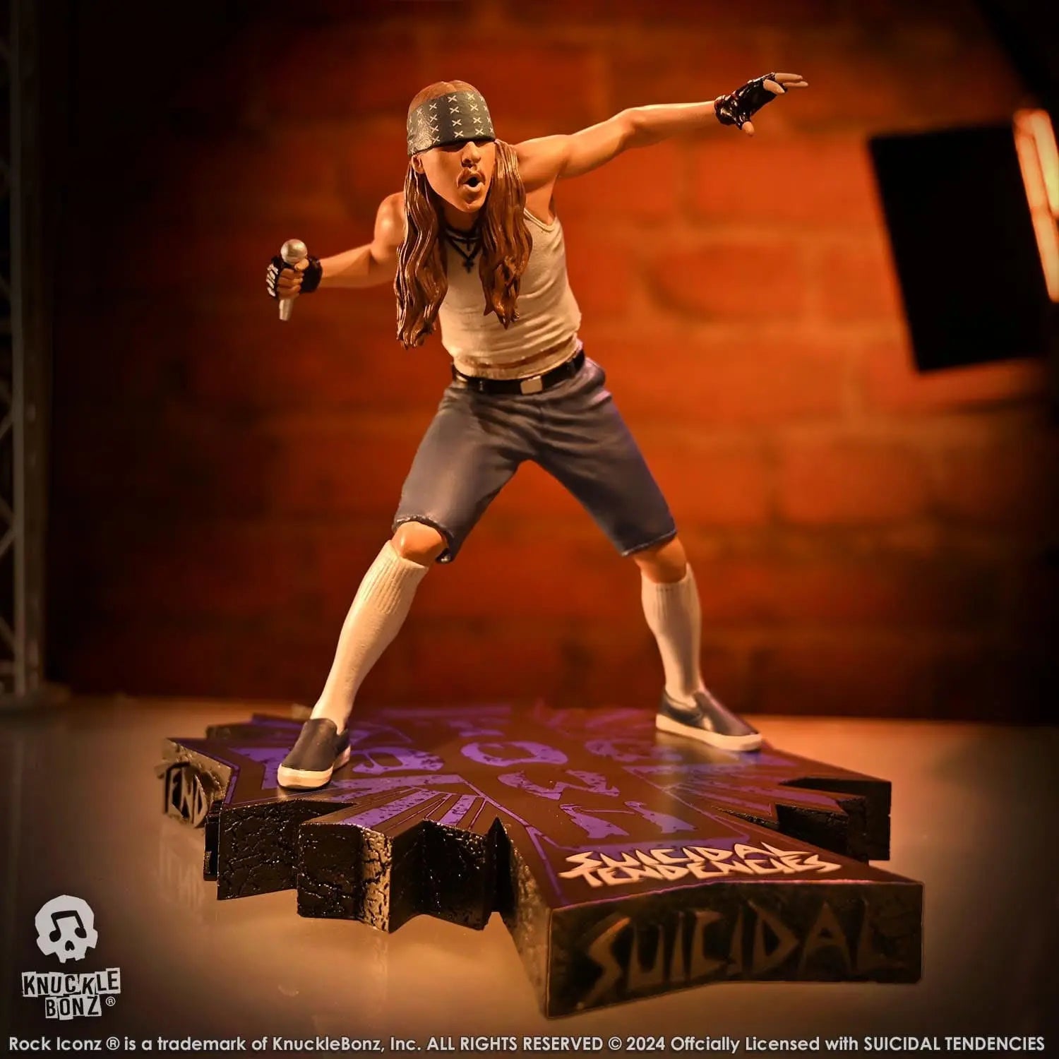 Suicidal Tendencies Mike Muir statuette Rock Iconz Mike Muir 22cm Knucklebonz