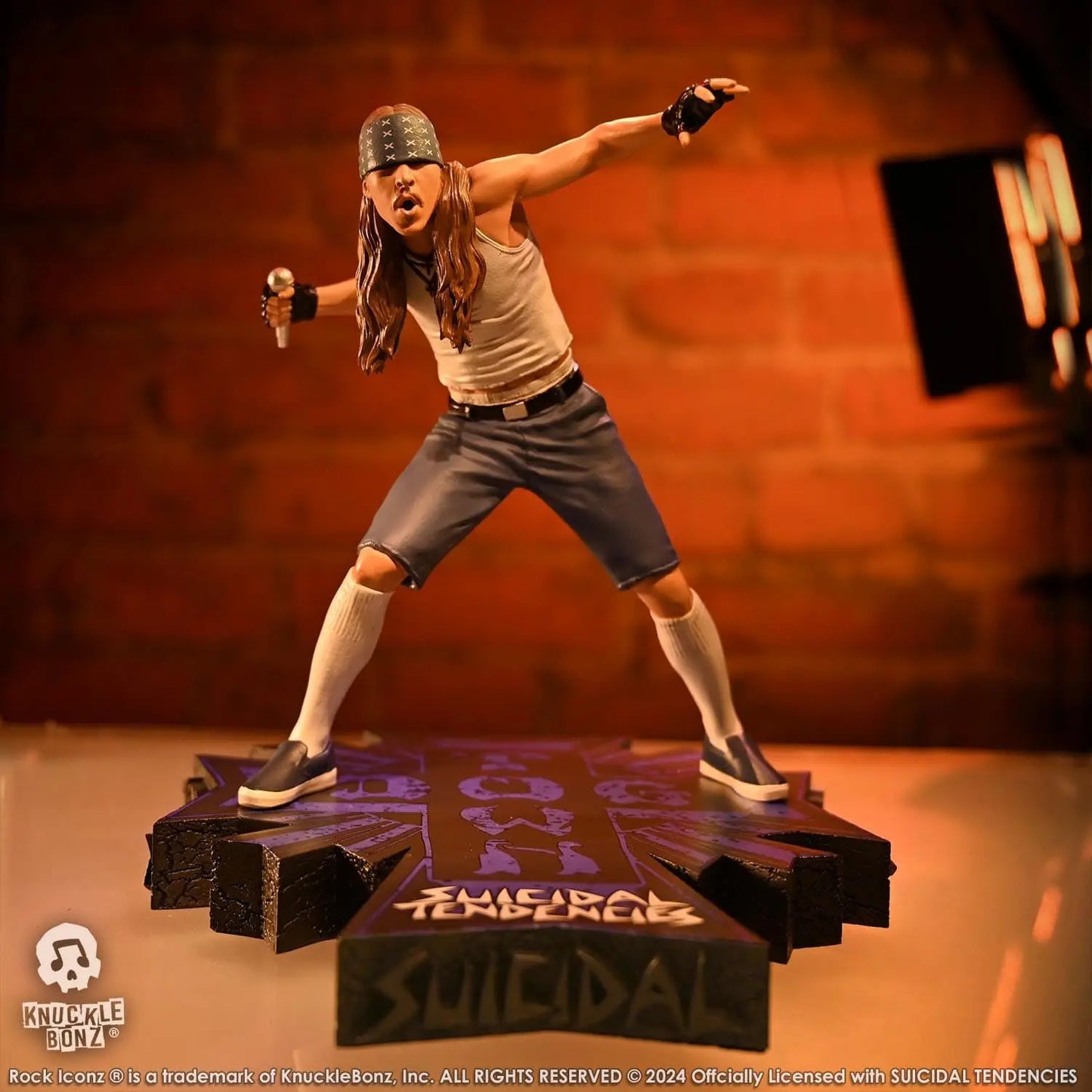 Suicidal Tendencies Mike Muir statuette Rock Iconz Mike Muir 22cm Knucklebonz