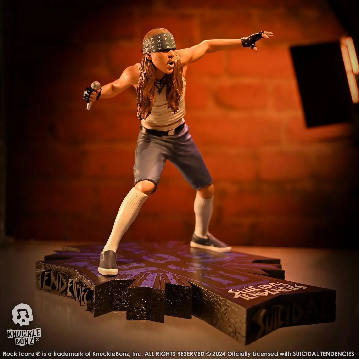 Suicidal Tendencies Mike Muir statuette Rock Iconz Mike Muir 22cm Knucklebonz