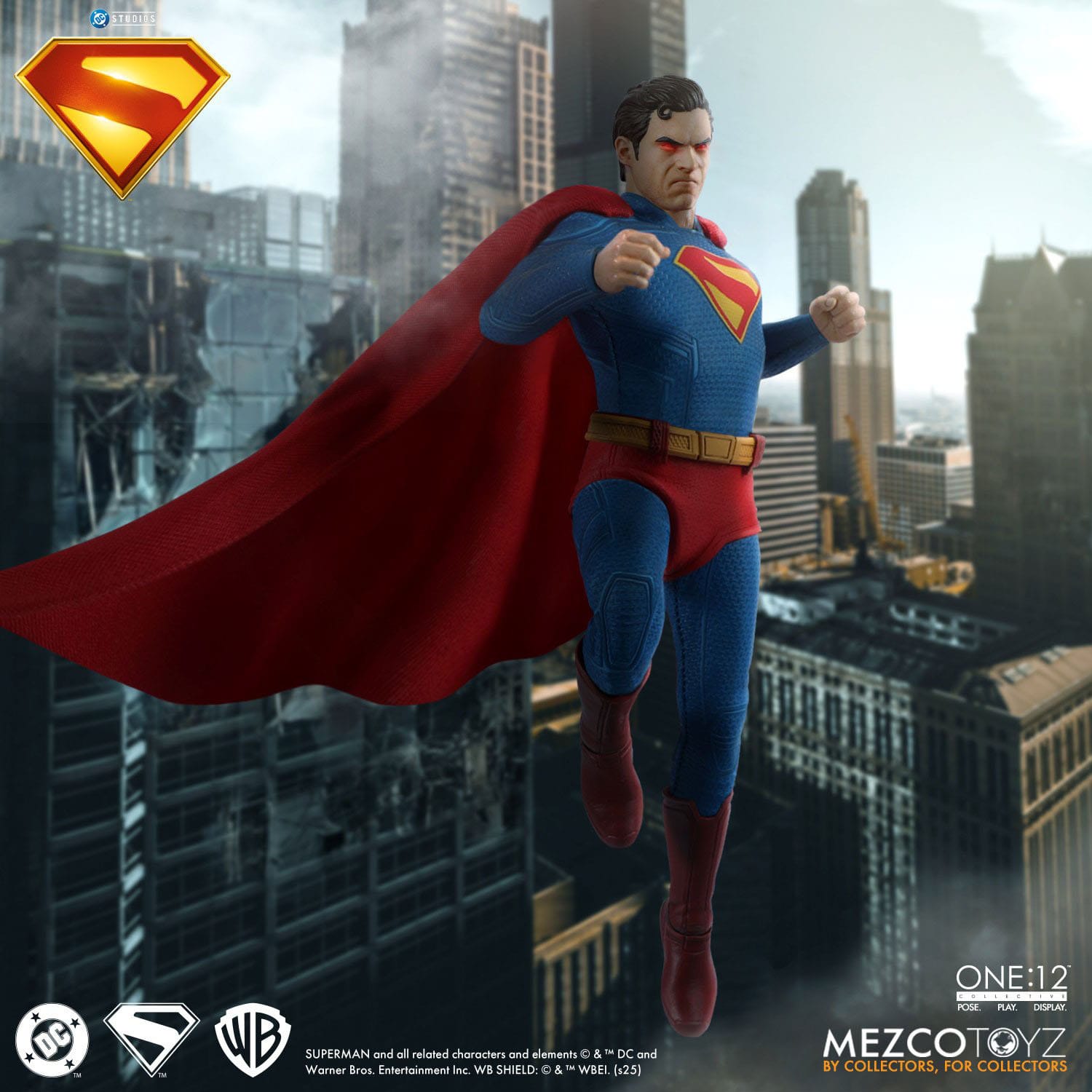 Superman 2025  figurine 17 cm Mezco Mezco Toys