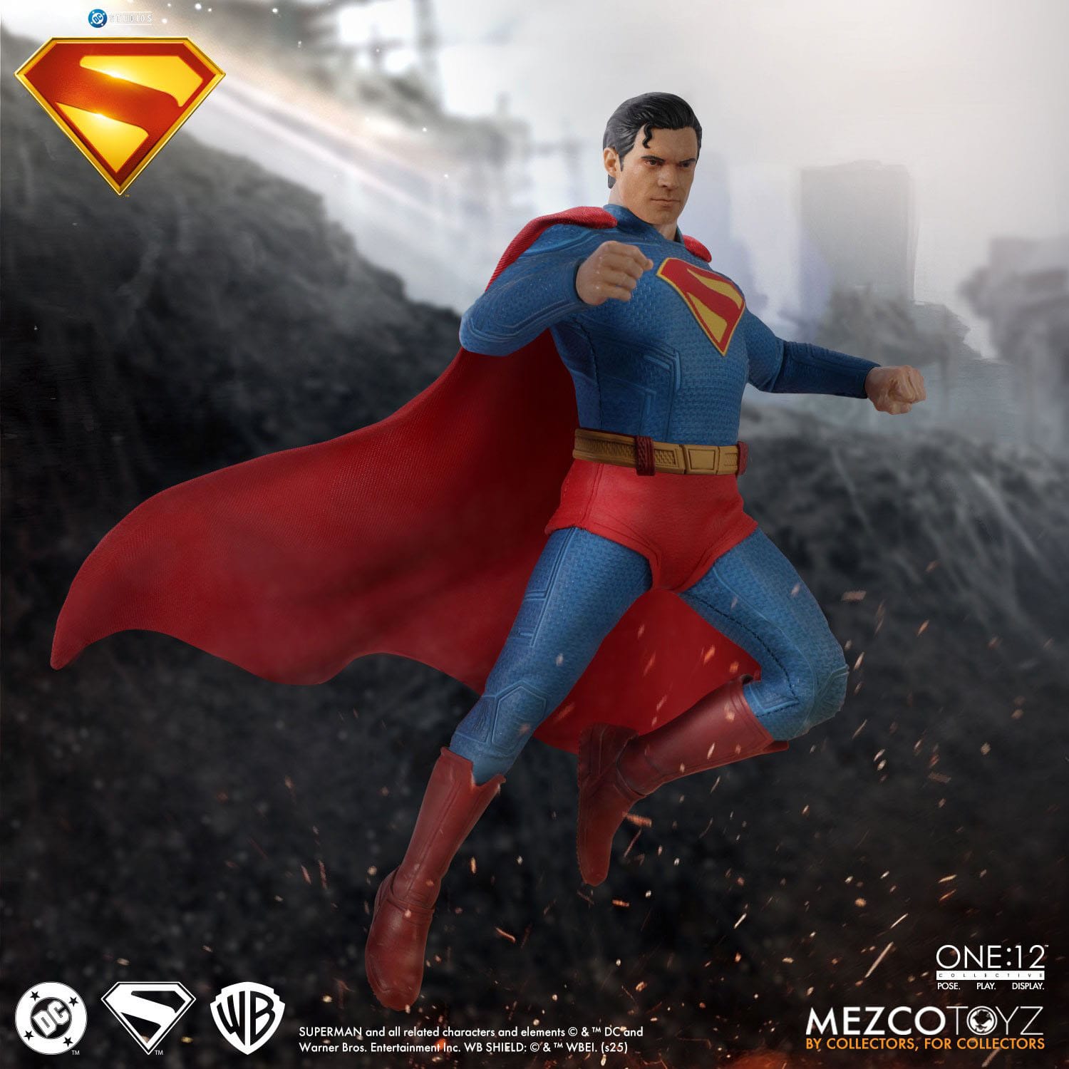 Superman 2025  figurine 17 cm Mezco Mezco Toys
