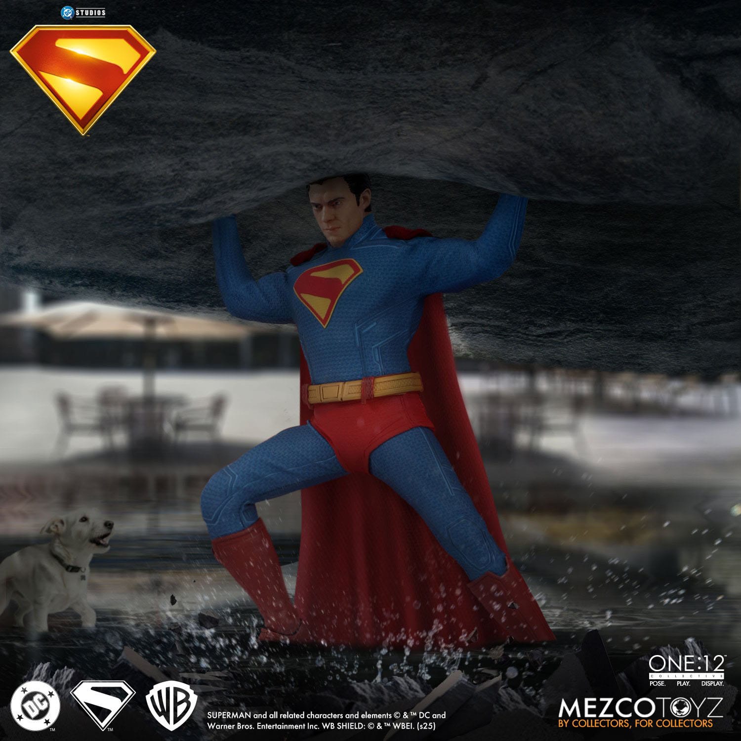 Superman 2025  figurine 17 cm Mezco Mezco Toys