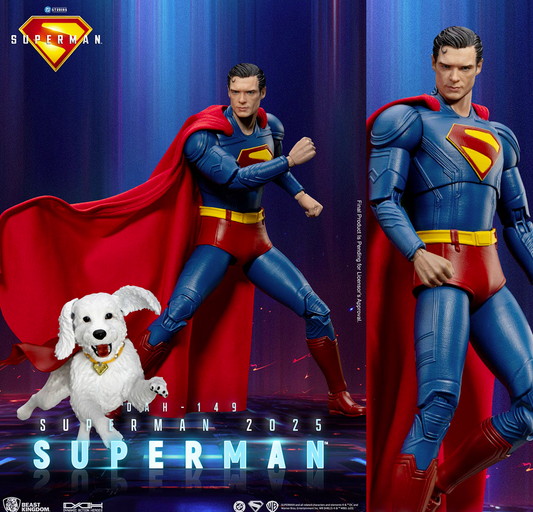 Superman et Krypto 2025 figurine 21cm Beast Kingdom Toys