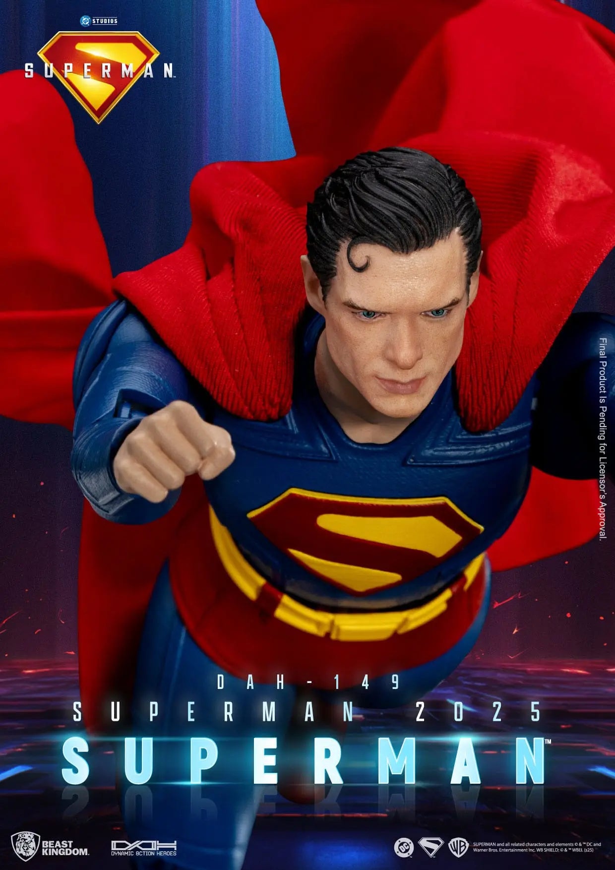 Superman et Krypto 2025 figurine 21cm Beast Kingdom Toys