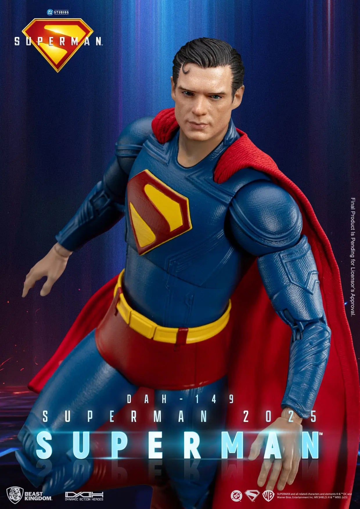 Superman et Krypto 2025 figurine 21cm Beast Kingdom Toys