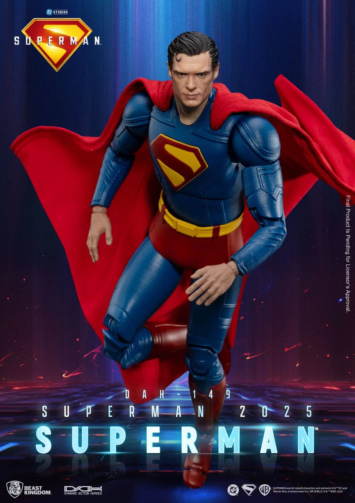 Superman et Krypto 2025 figurine 21cm Beast Kingdom Toys
