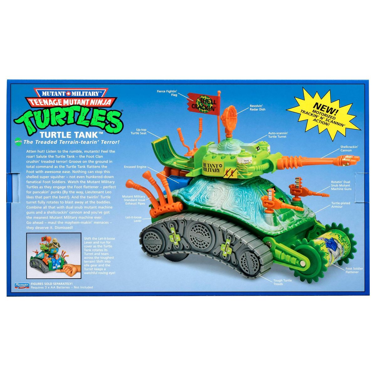 Turtle Tank Tortues Ninja  EU Exclusif 25cm Playmates