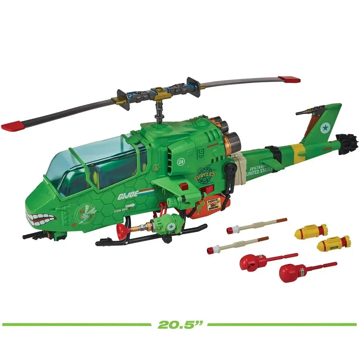 Tortues Ninja x G.I. Joe Crossover Classics véhicule Turtle-Fly Copter Playmates