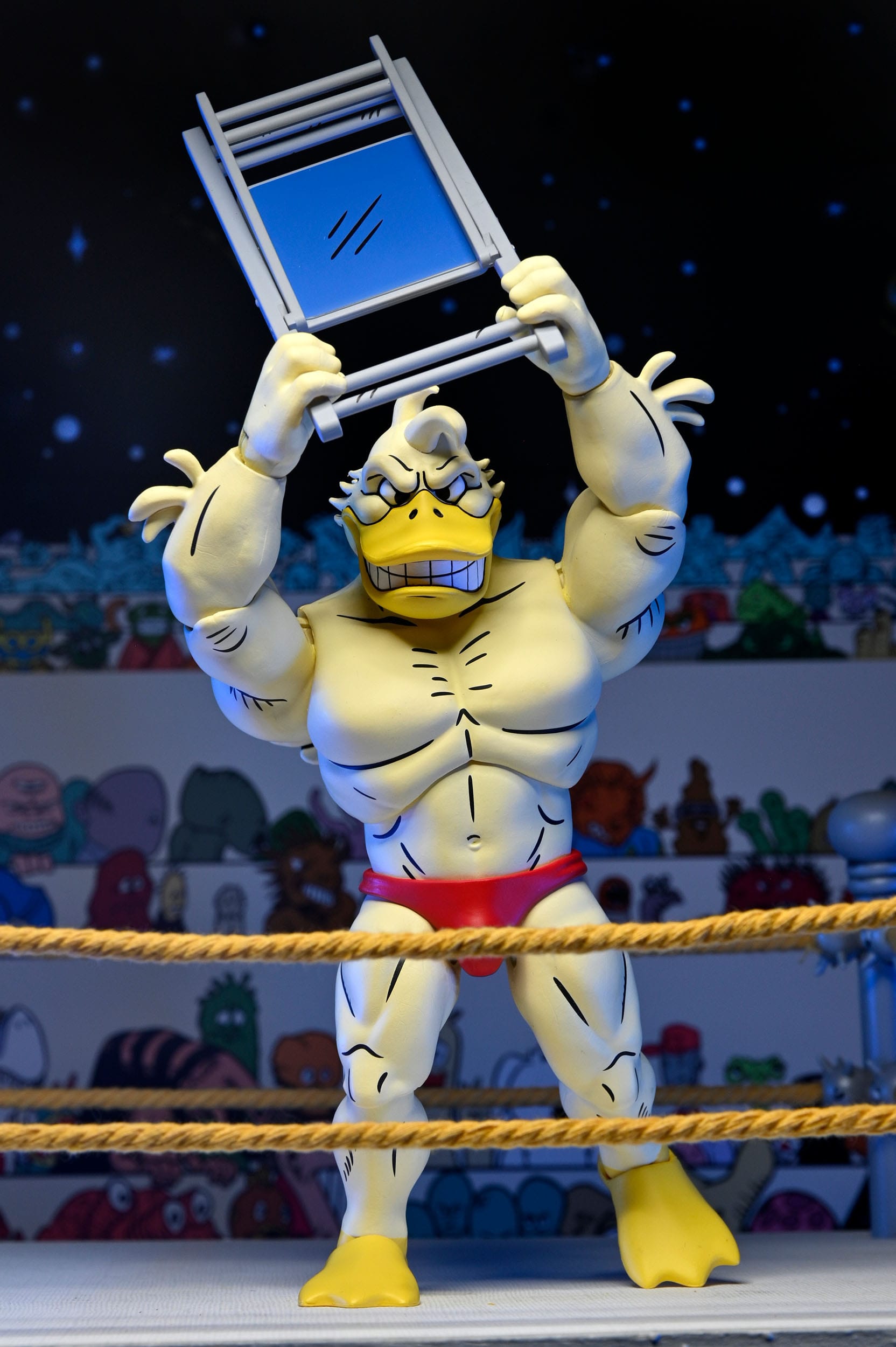 Teenage Mutant Ninja Turtles (Archie Comics) Stump Wrestling Ace Duck figurine 18 cm Neca