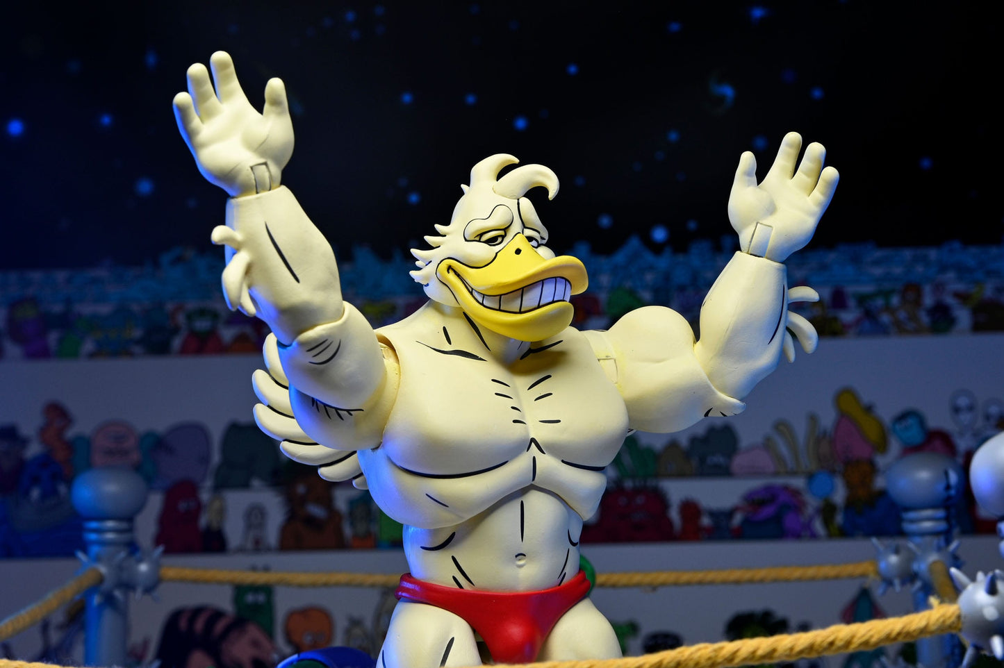 Teenage Mutant Ninja Turtles (Archie Comics) Stump Wrestling Ace Duck figurine 18 cm Neca