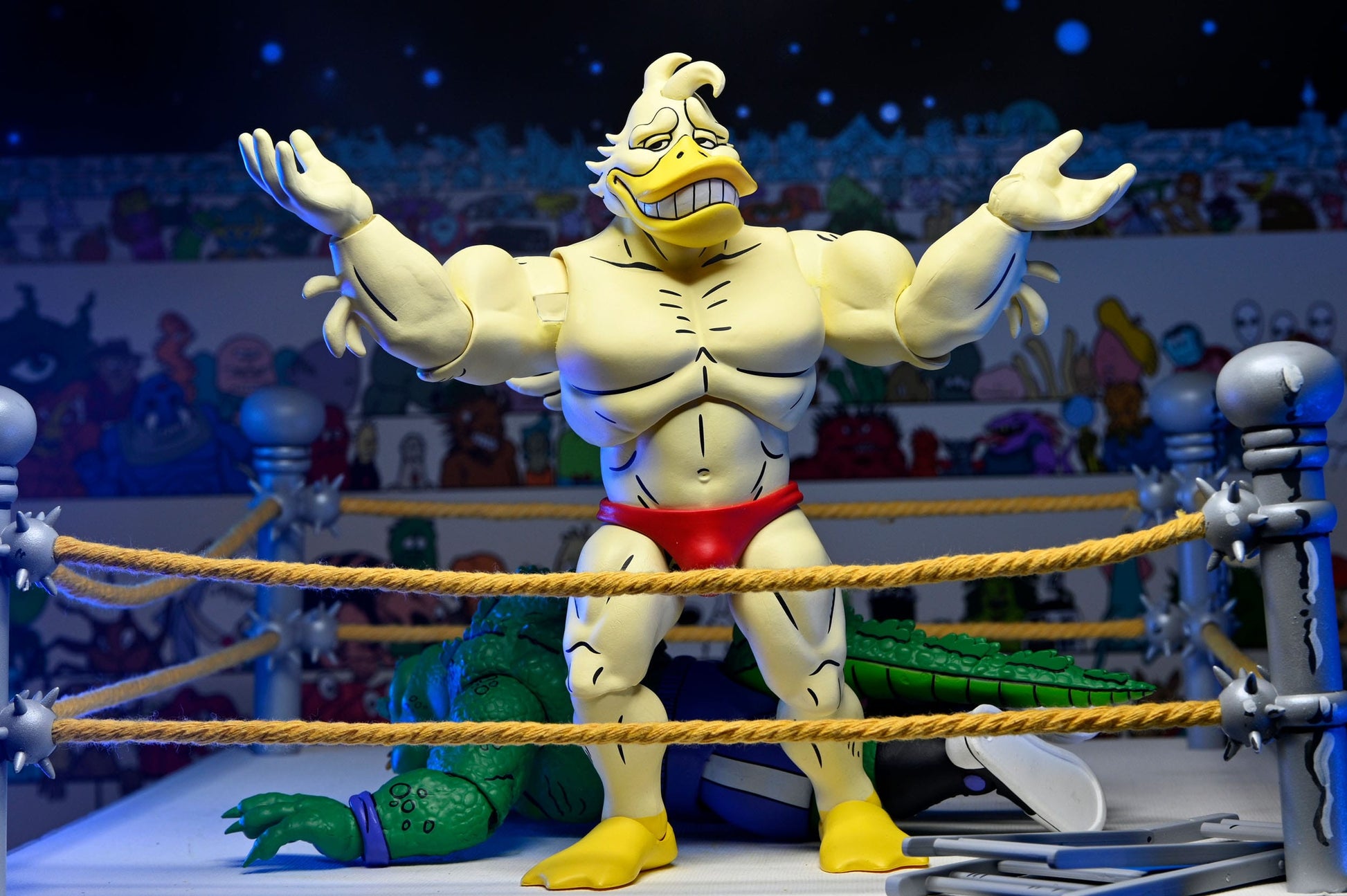 Teenage Mutant Ninja Turtles (Archie Comics) Stump Wrestling Ace Duck figurine 18 cm Neca